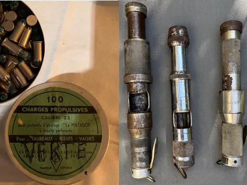 Usage industriel ou technique — Pistolet d'abattage